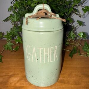 Rae Dunn GATHER Canister Candle